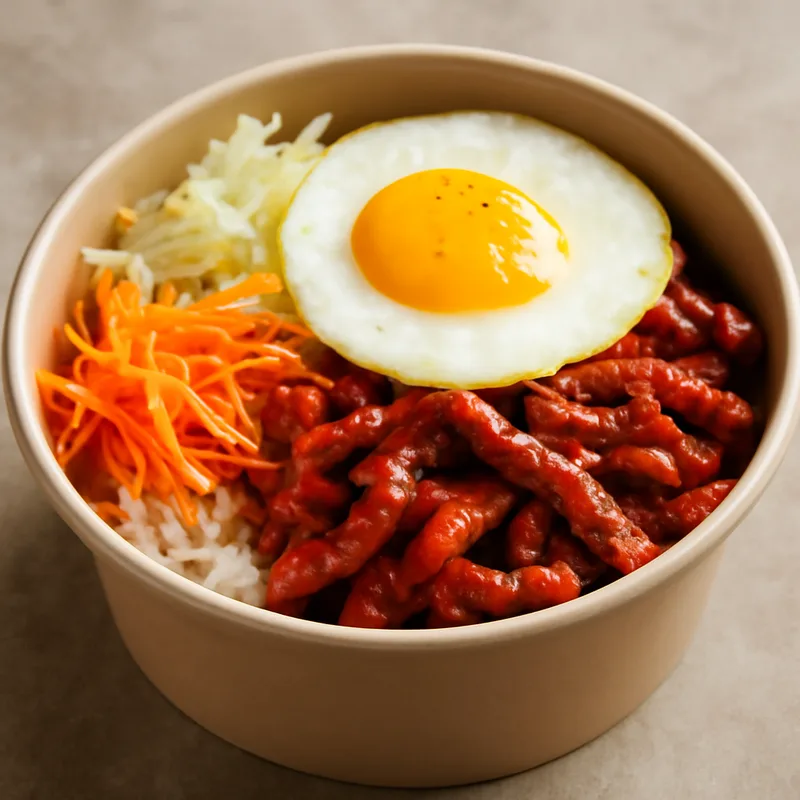 Spicy Pork Cup Bowl