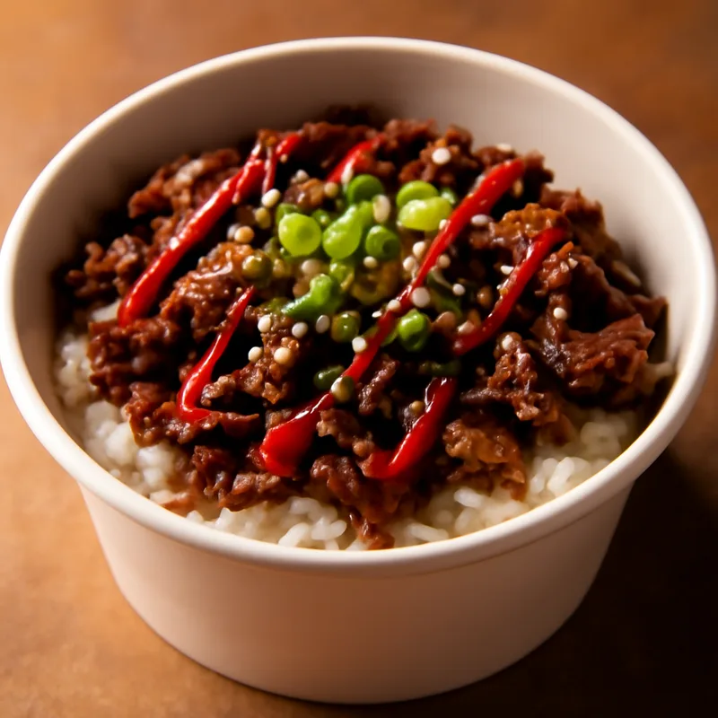 Beef Bulgogi Cup Bowl